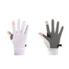 1 Pair Quick-Dry 2 Fingerless Bike Gloves  For Cycling, Driving and Outdoor Sports