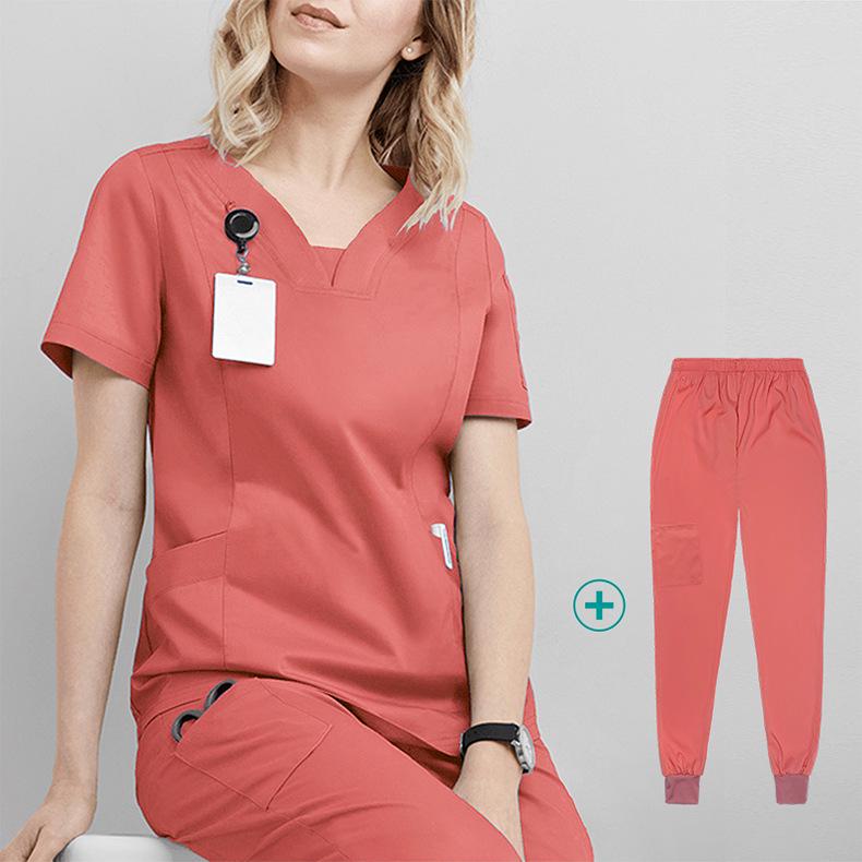 Elastic Quick-Dry Medical Workwear: Lightweight, Washable Gowns for Healthcare and Dental Professionals