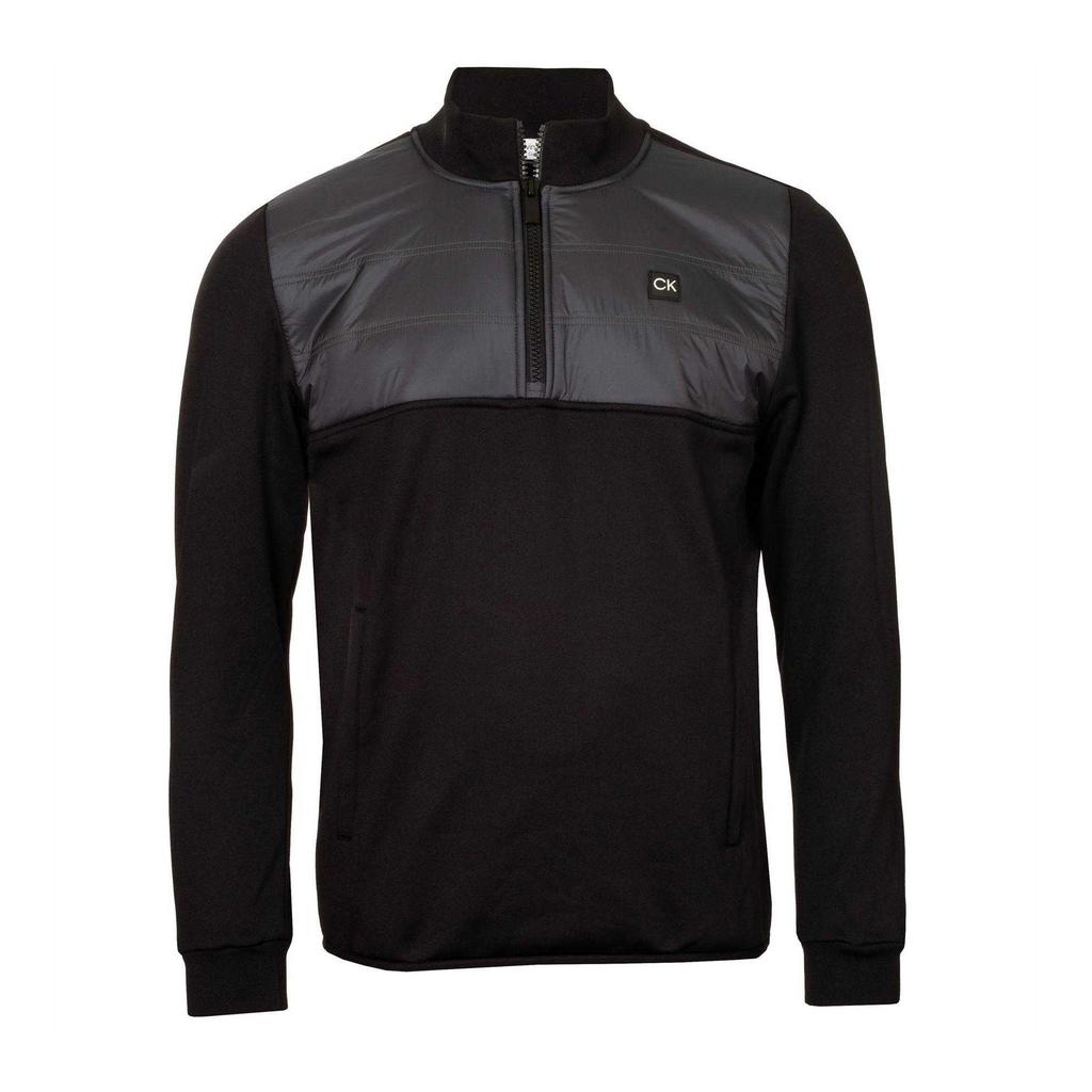 Calvin Klein Mens Half Zip Golf Jacket