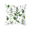 Bedroom Sofa Living Room Pillowcase Autumn Maple Leaf  Fresh Print Floral Plant Cushion Cover