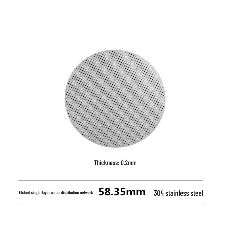 

Coffee Machine Etched Single-Layer Shower Screen