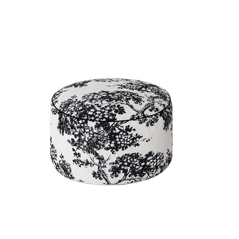 45x45x25cm Printing Country Pastoral Style Cushion Cover Retro Hand-woven Unstuffed Ottoman Seat Cover Home Decor Futon Cover 45x45x25cm onlycover 4500₽