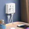 USB-Multifunktions-Steckdosenkonverter mit Erweiterungsports (Kein Kabel)