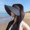 Summer Womens Fashionforward Sun Hat With Wide Brim And Comfortable Adjustable Size