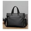 Men's Bag New Business Commuter Briefcase Laptop Bag Men's Horizontal Shoulder Messenger Bag