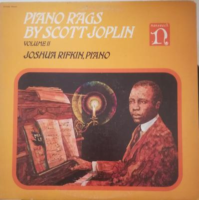 Płyta LP SCOTT JOPLIN - JOSHUA RIFKIN - Piano Rags, Volume II H71264 Nonesuch 1976 USA Jazz Używana