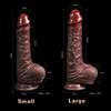 8.5inch Realistic Penis for Women Sliding Foreskin Dildo Suction Cup Dildos Female Masturbator Big Dick Adult Anal Sex Toys Shop