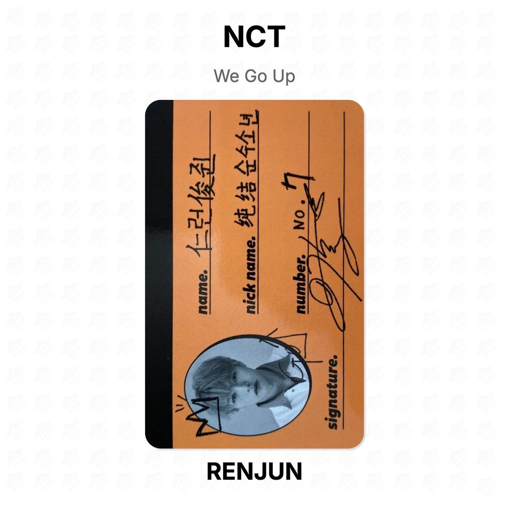 NCT We Go Up Official Photocard