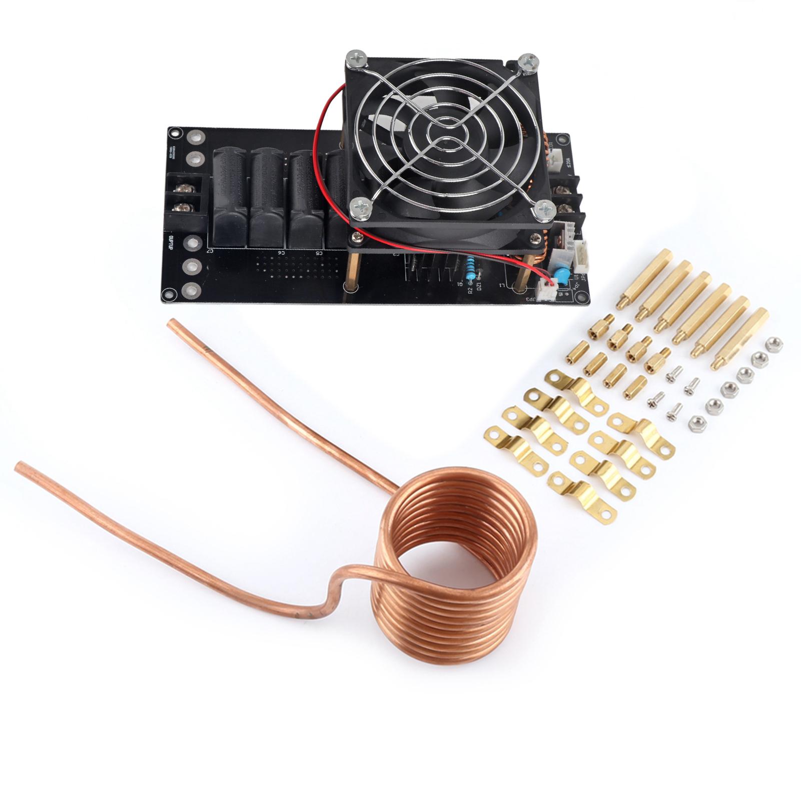 

DC1236V 20A 1000W ZVS Induction Heating Module Heater With Copper Tube