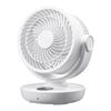 New Mini Oscillating Desk Fan: USB Rechargeable with Remote Control