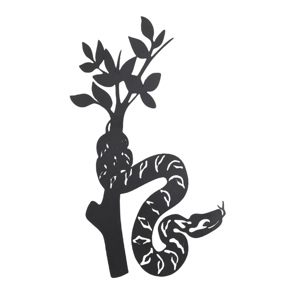 Snake Metal Wall Decor Modern Abstract Wall Art Hanging Decor for Living Room Bedroom Bathroom