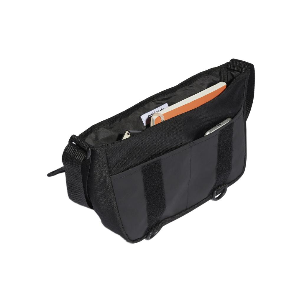 Adidas Originals TPU Messenger Bag, Shoulder Bag, Crossbody Bag Regular Unisex Pure Black HD7187
