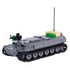WW2 Military Tank Series Building Blocks German Soviet Union Army Soldier Figures Armored Vehicle Car Cannon Weapon Bricks Toys