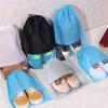 20 Stück Reise-Schuhtaschen Staubdichte Kordelzug-Aufbewahrungstaschen Vliesstoff-Beutel Schuh-Organizer Reise-Schuhbeutel-Organizer Tragbar