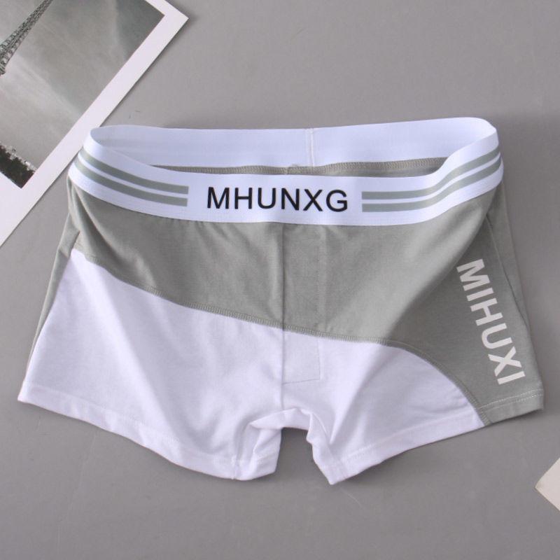 1PC Men's Underwear Boxers Cotton Male Panties Boxers Breathable Solid Underpants Comfortable Shorts