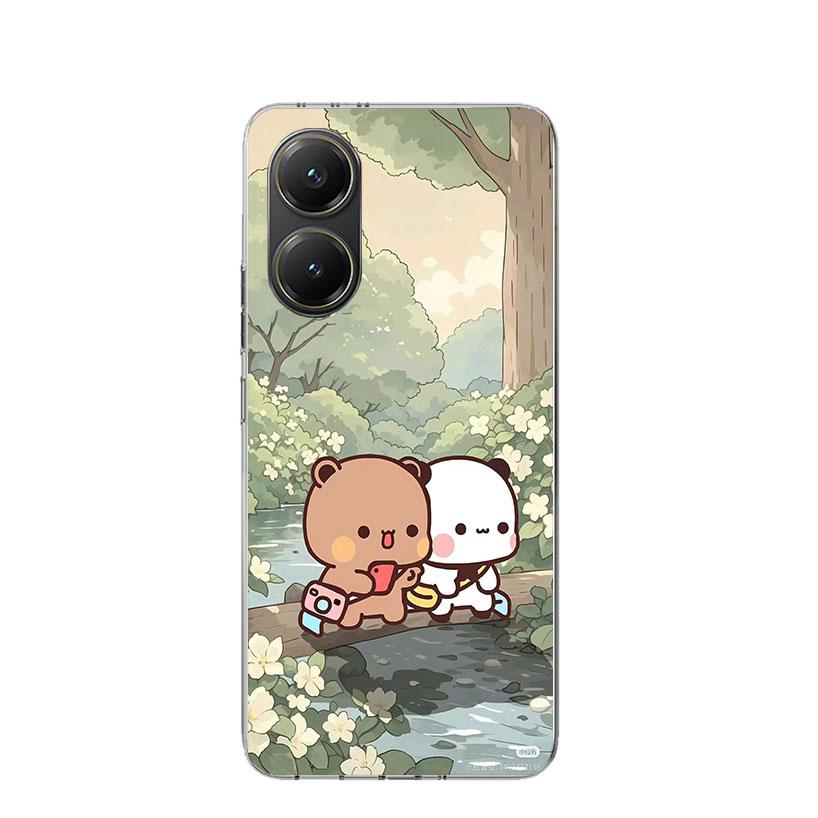 Bubu Dudu Cartoon Cute Phone Case For Xiaomi Poco X3 X5 X6 X7 X4 Nfc F7 Ultra F6 F5 Pro F4 Gt F3 M6 M5S M4 M3 Art Cover Coque