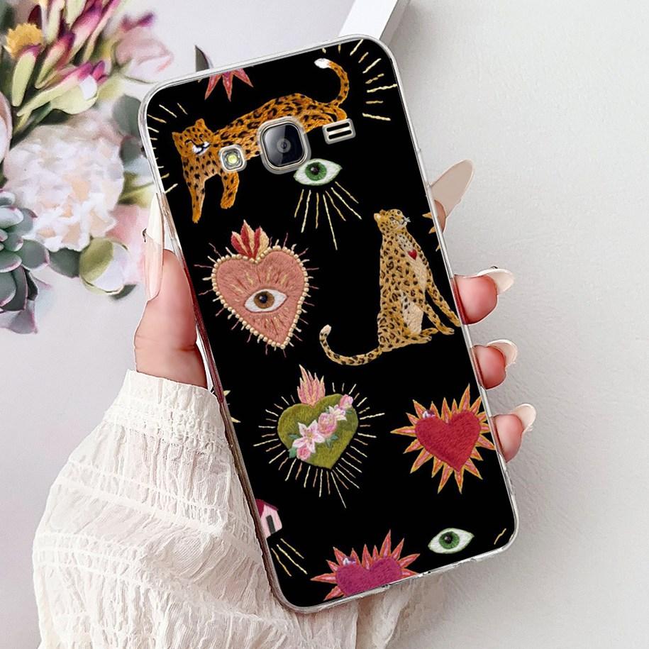 For Samsung Galaxy J5 2015 2016 Case SM-J500F SM-J510F Silicone Cover Cute Cat Cartoom Soft Funda For Samsung J7 2016 J710F Capa