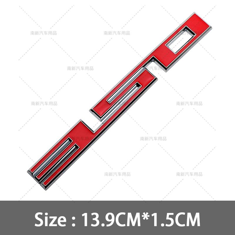 Metal 427 350 Emblem 400 454 Car Fender Badge Trunk Decal Sticker For Chevrolet ZR1ZL1 Camaro Corvette C8 Coupe Accessories