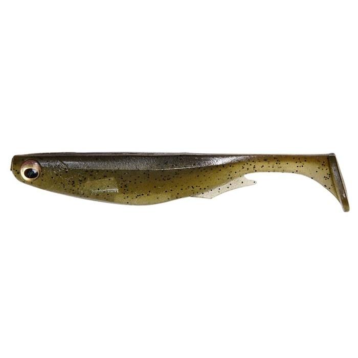 Megabass SPARK SHAD 3.6 inch Green Pumpkin