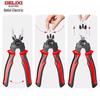 DELIXI Multifunctional High-Hardness Electrical Wire Cutter and Electrician Pliers Set