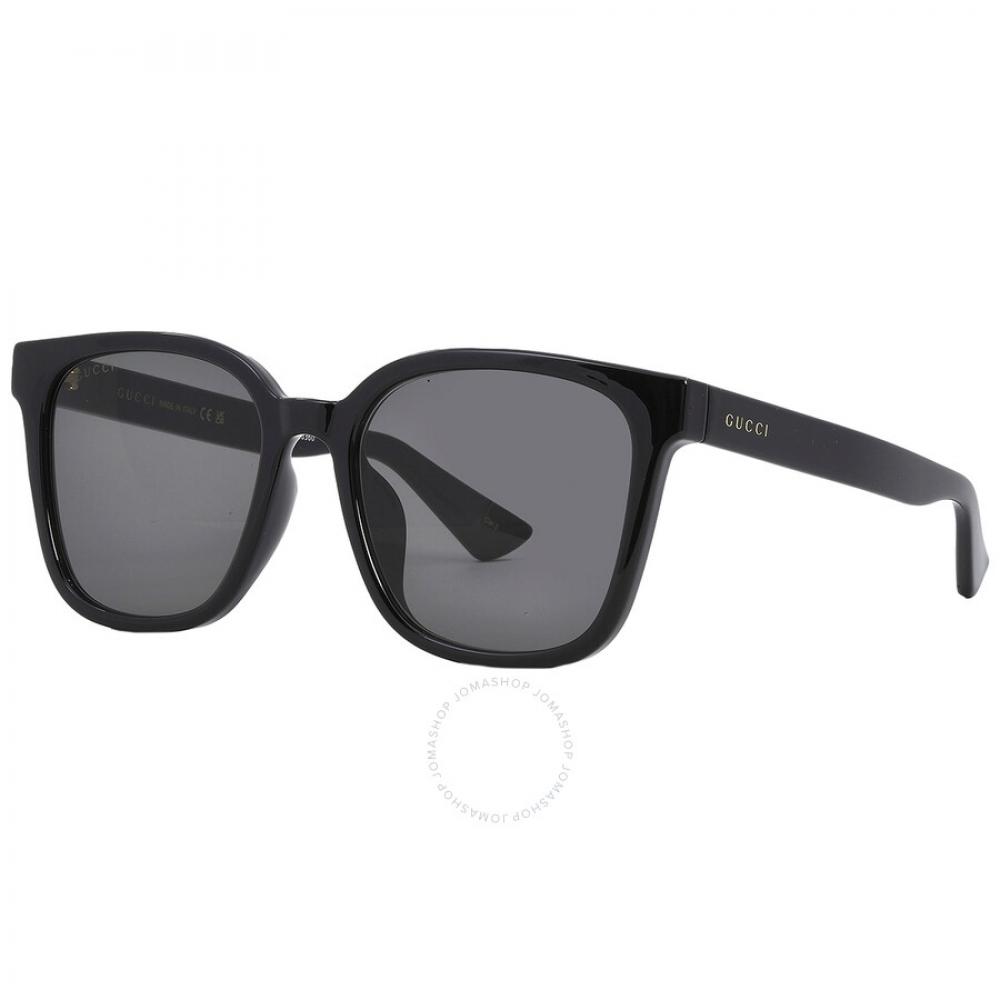 Gucci Okulary przeciwsłoneczne męskie Smoke Round gg1346SK 001 56