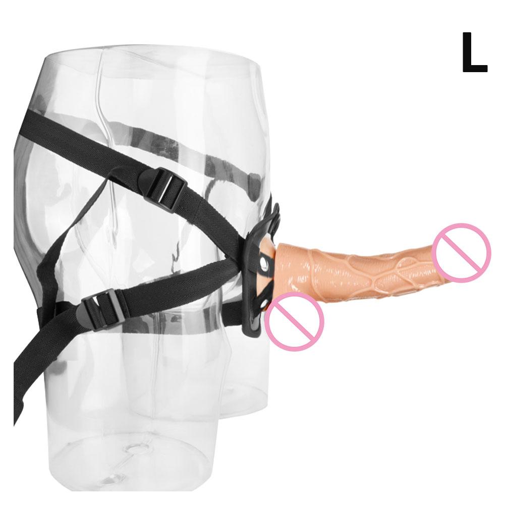Wearable Strapon Penis Pants Adult Underwear Leather Panties Strap On Dildos Hardness Sex Toys For Women And Men Erotic Products