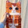 Cute Cat Hand Towels for Bathroom Kitchen Home Decorative Super Absorbent Soft Hanging Hand Towels Cat Lovers Gift