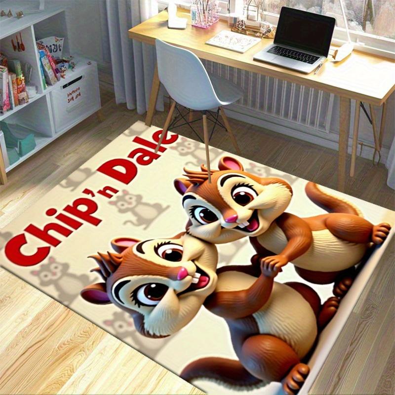 1pc,Chip 'n Dale Home Decor Rug - Office Carpet, Chair Pad, Outdoor Mat Gift Idea