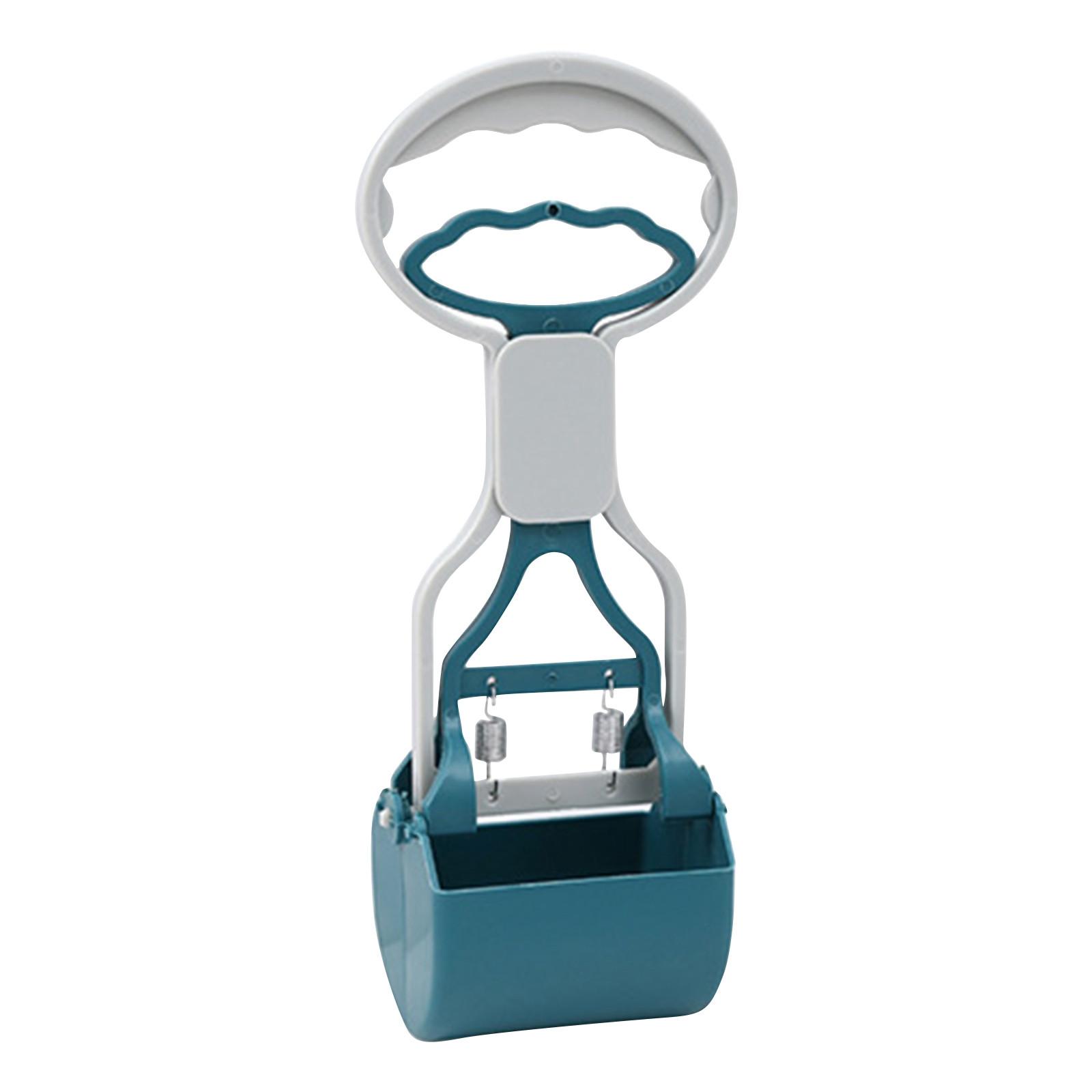 

Совок для какашек, совок для собачьих какашек с длинной ручкой, подходит для больших, средних и маленьких собак, пружинный и легкий, инструмент для сбора собачьих отходов на газоне/траве One Size