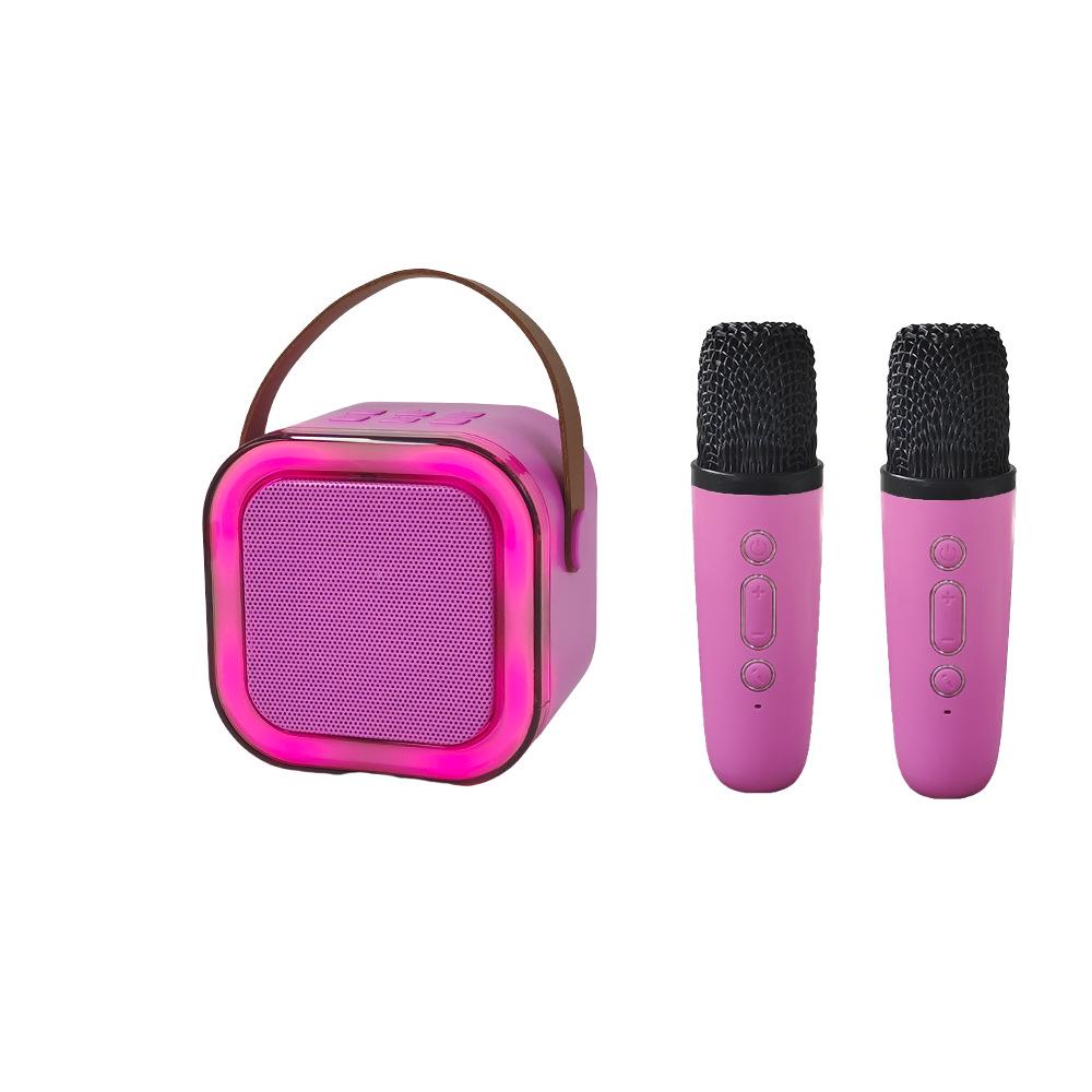 Portable K12 Bluetooth Speaker & Microphone for Outdoor Live Streaming and Home Karaoke