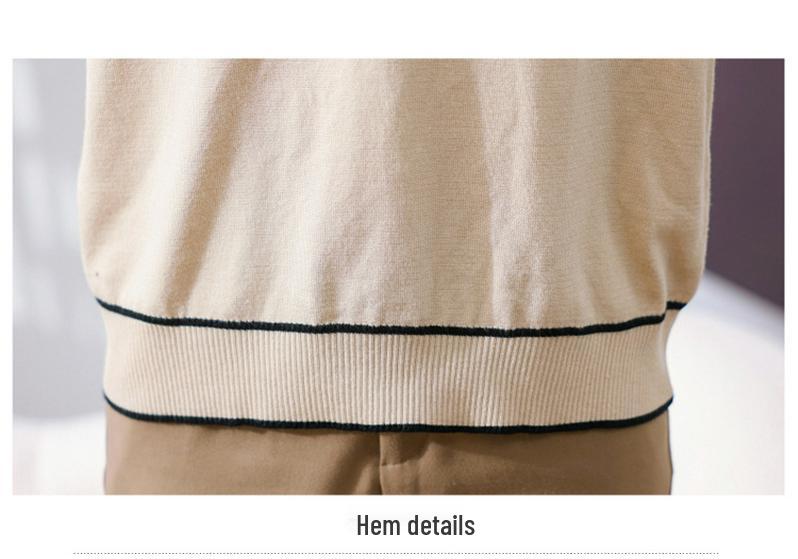 2026 Spring Elegant Knit Base Layer Top for Mature Women, Chic Casual Wear for 40s and Up, Ideal for Spring and Autumn