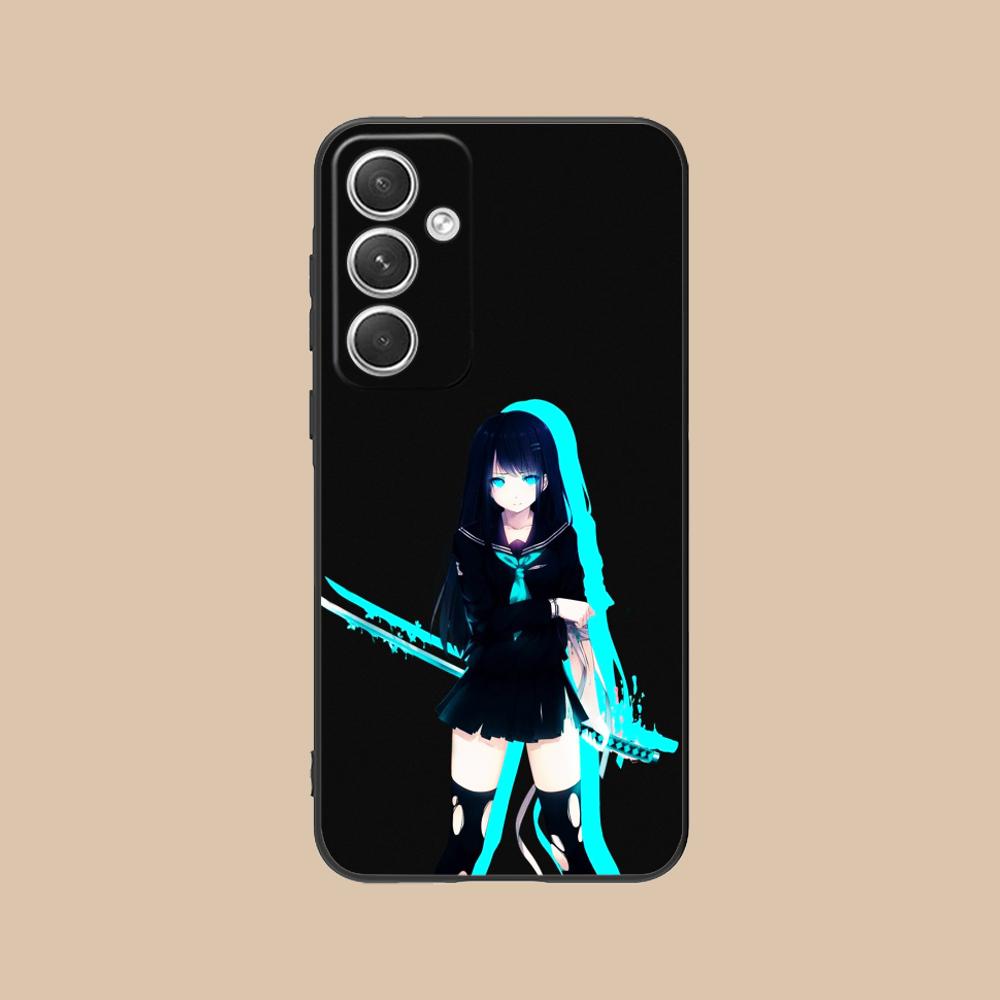

Anime Girl Mobile Phone Case for Samsung Galaxy S26 S25 S24 S23 S22 S21 S20 Note20 Plus FE Ultra Colorful Cover Luxury Galaxy S26