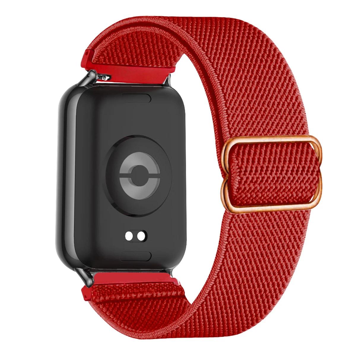 

Нейлоновый ремешок для Xiaomi Mi Band 8 Pro/9 Pro Спортивный эластичный сменный браслет Браслет на запястье Correa для Redmi Watch 4 Аксессуары For Mi Band 9 Pro