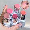 Cappuvini Multi-Use Cream Blush Stick For Eyes Lips & Cheek Nourishes & Moisturizes Long-Wearing Blendable Waterproof Smooth