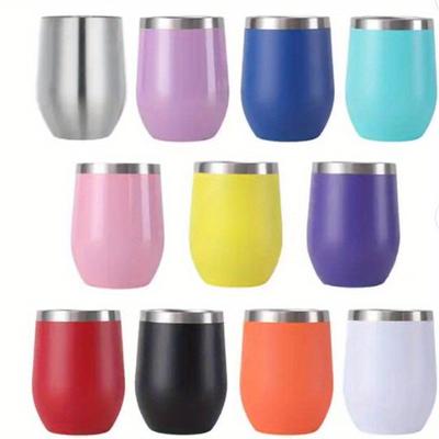 1pc 355ml/12Oz Stainless Steel Vacuum Insulated Cup, Portable Leakproof Water Bottle, Suitable For Outdoor Camping, Picnic, Home, Office