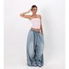 Y2K Oversized Cargo Jeans Women Streetwear Hip Hop Wide Leg Denim Pants Fashion Harajuku Grunge Baggy Casual Trousers New