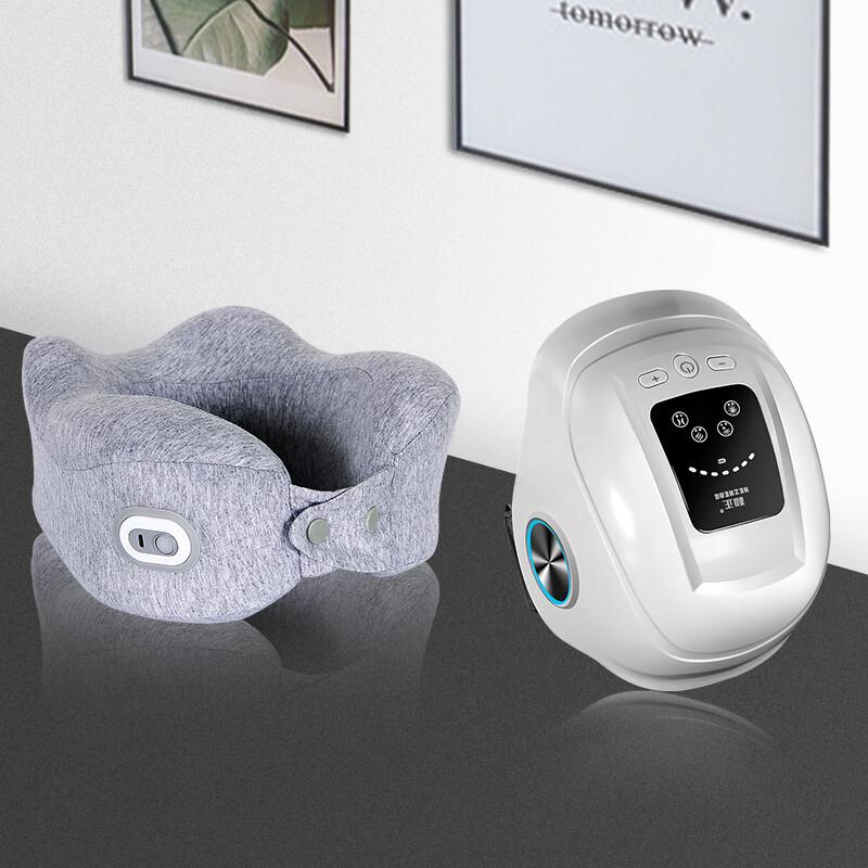 Hezheng U-shaped Neck and Knee Massager Combo