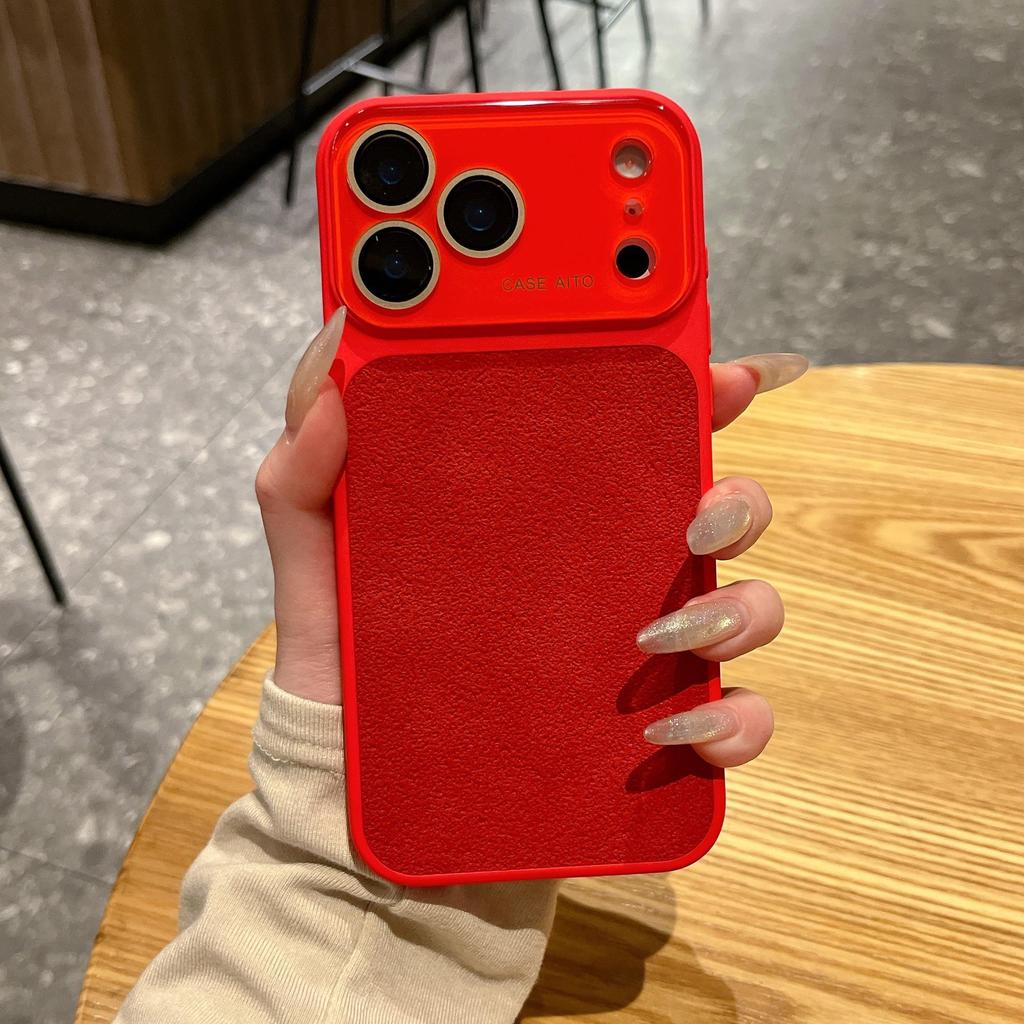 Retro High-Grade Leather Phone Case: Instantly Adapts from iPhone 17 to Fit iPhone 16 Pro Max for Autumn/Winter