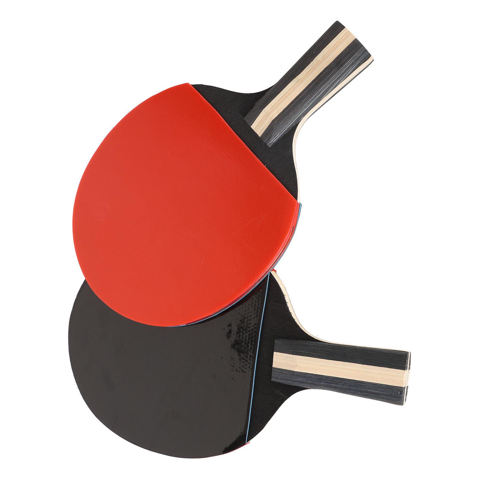 

REGAIL Paddle Set of Two Rackets and Three s Table Tennis Bat for Outdoor Activities Games