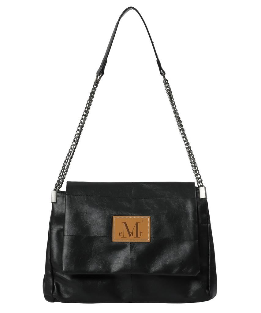 Mucent Infinity Leather Chain Shoulder Bag (Unisex)