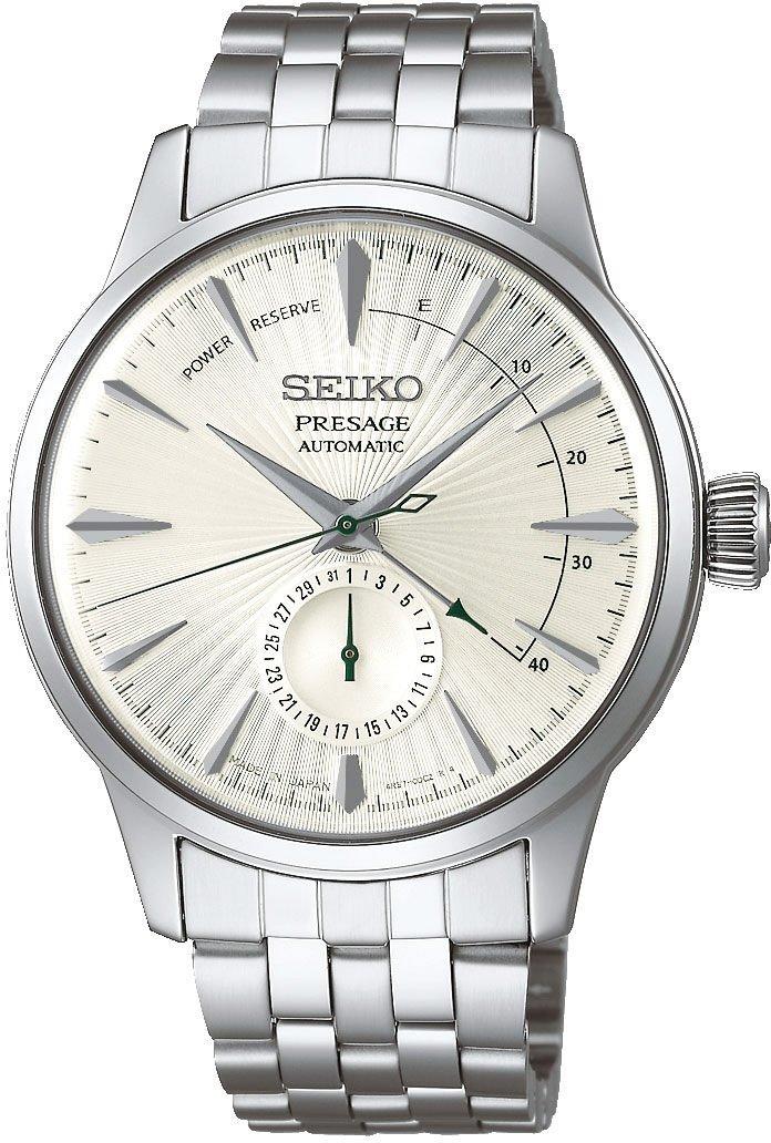 

SEIKO Watch SEIKO PRESAGE Power Reserve Silver Cocktail Time Automatic w in d in g SSA341J1 [Seiko] Martini Winding/H, Men s [Item]