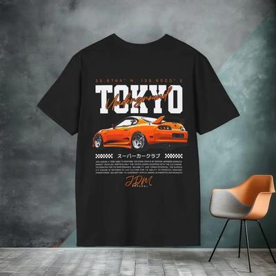 Tokyo Japan Streetwear Auto T-Shirt JDM Style Tuning Japanese Streetracing Shirt