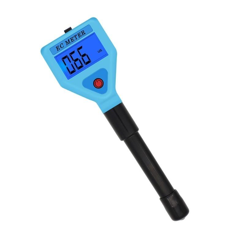 Waterproof Aquarium Water Quality Tester with High Accuracy Electrical Conductivity Meter Water Checker for Home Use