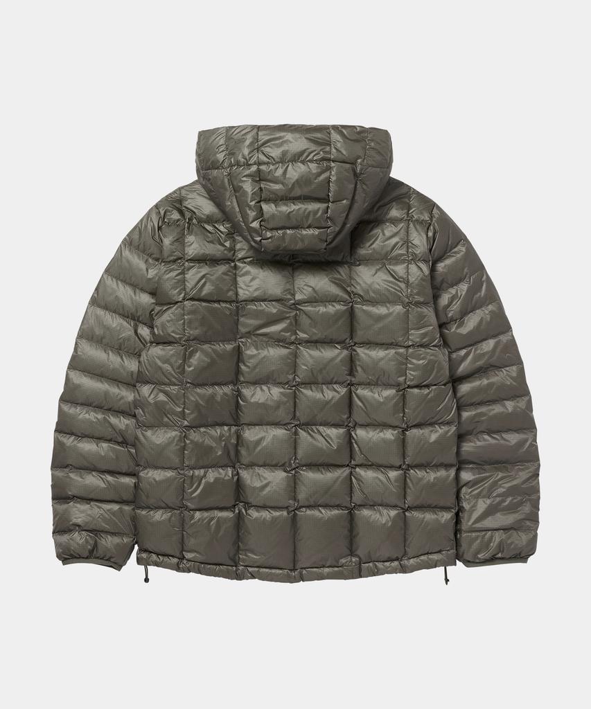 Lettercomo Piece Shell Light Down Liner Padded Dark Khaki