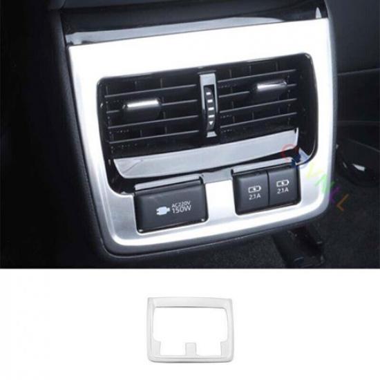 For Toyota Avalon 2019-2022 Silver Titanium Rear Air Outlet Vent Cover Trim 1pcs