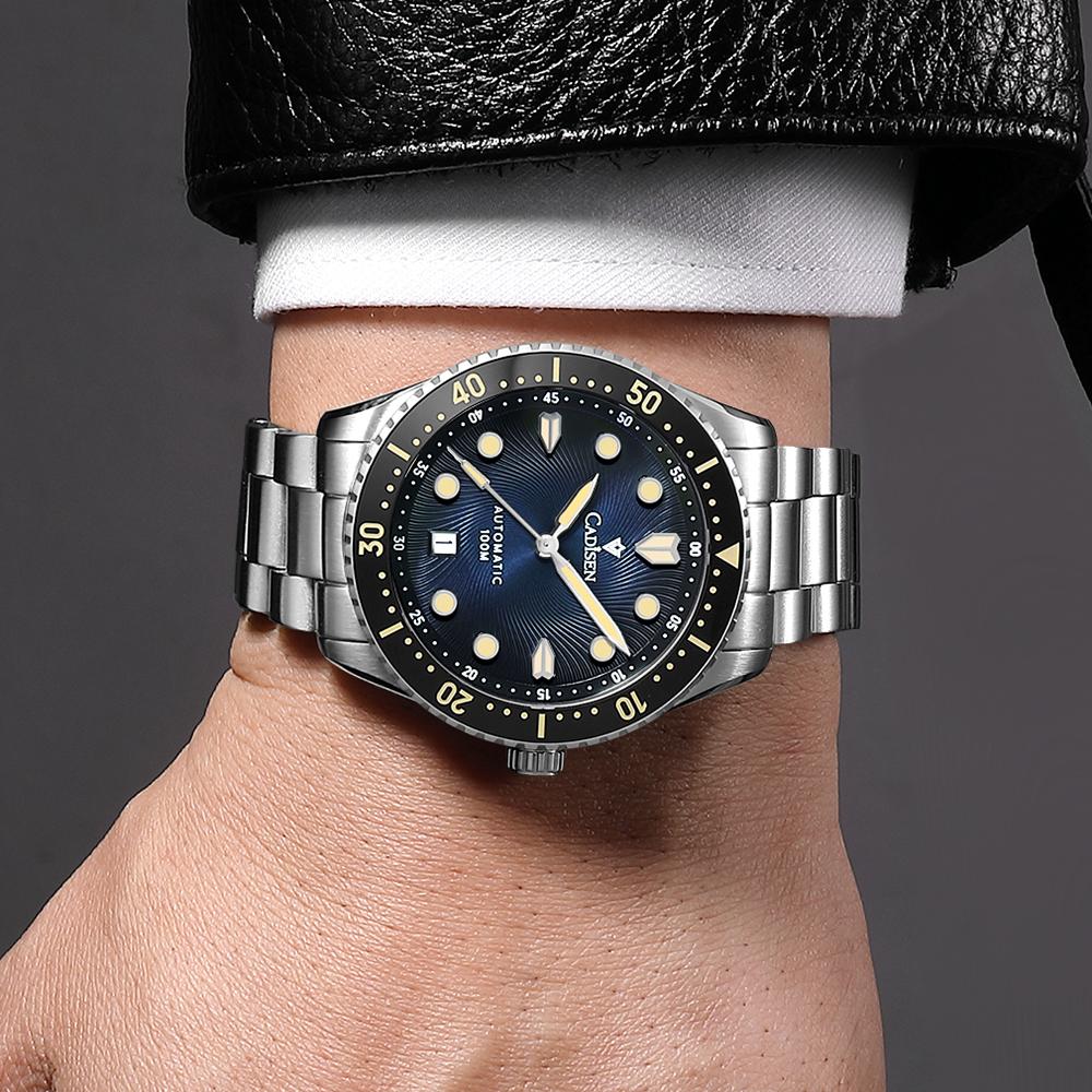 Men's Luminous Waterproof Mechanical Watch for Business Mechanical Watch