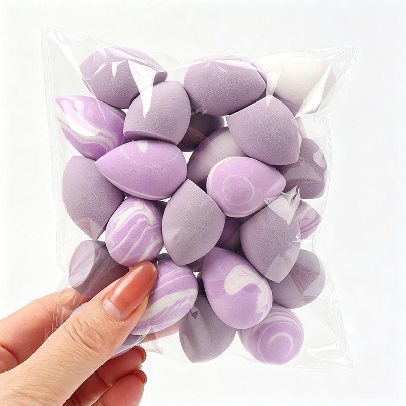 30/40Pcs Mini Makeup Sponges, Expand When Exposed To Water, Can Be Used Both Wet And Dry, Suitable For All Skin Types