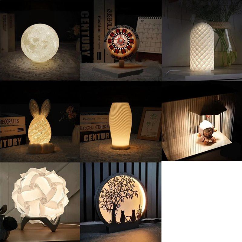 5X DIY Model For Led Lamp Kit,Bright Light Energy-Efficient Custom Lighting Project Multicolor Led Light Parts