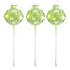 Plant Watering Bulbs Planter Insert Self Watering Globes with Stoppers Cactus Ball Shape Vacation Plant Watering Tools