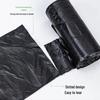 Deli Vest-Type Black Garbage Bags